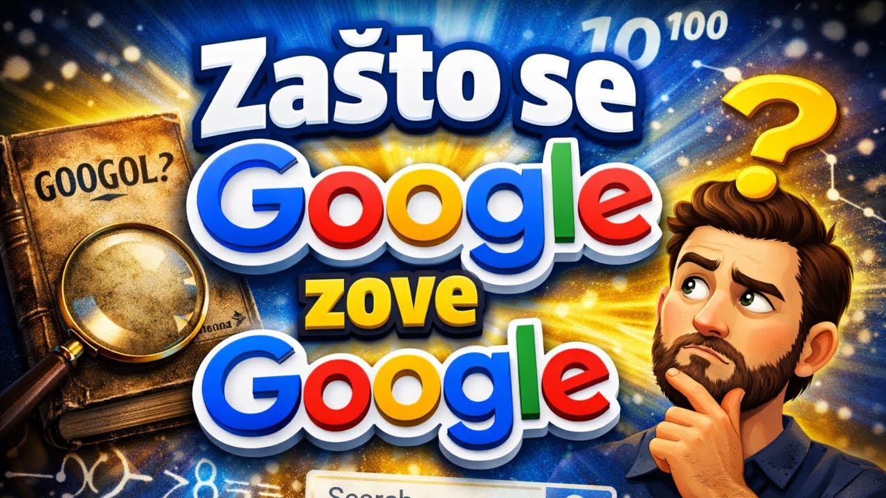 Zašto se Google zove Google? (Istorija imena koje znaju svi)