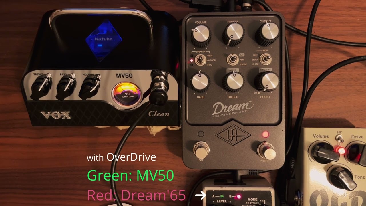 VOX MV50 vs Universal Audio Dream'65