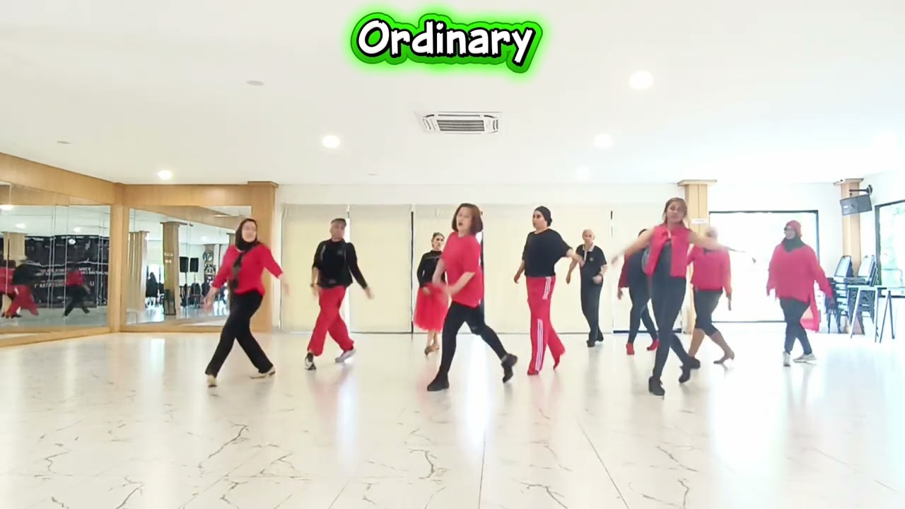 Ordinary - Linedance//Choreo: Gregory Danvoie & Amanda Rizzello// Phrased Advanced - May 2025