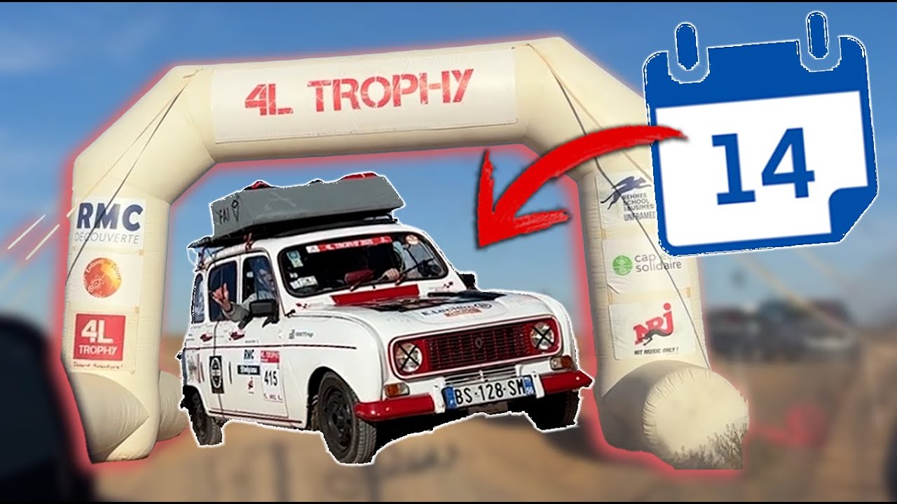 4L TROPHY 2025 : 14 JOURS D'AVENTURE & DE GALÈRES EN PLEIN DÉSERT🚗☀️