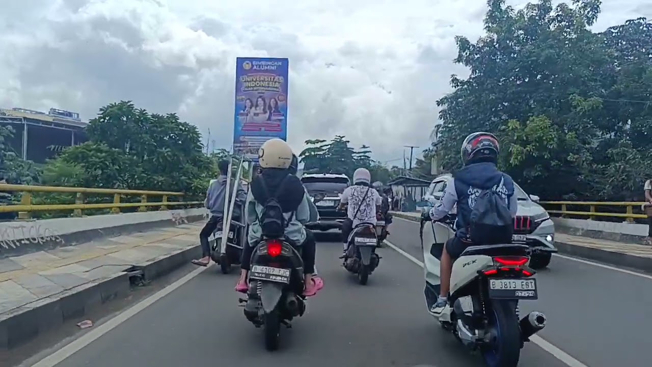 Road trip at jakarta city kalisari margonda Boulevard GDC Depok