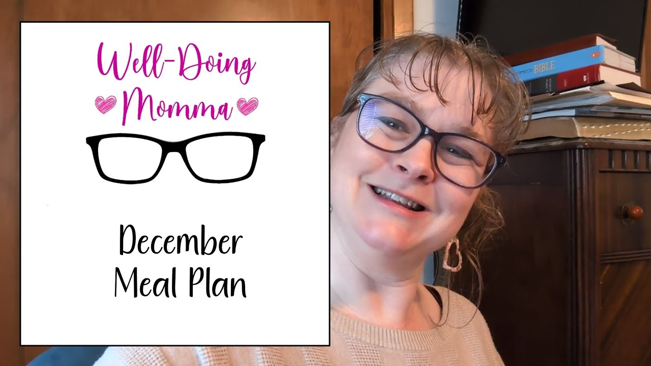 Frugal December Meal Plans-- Family of 10 meal plan