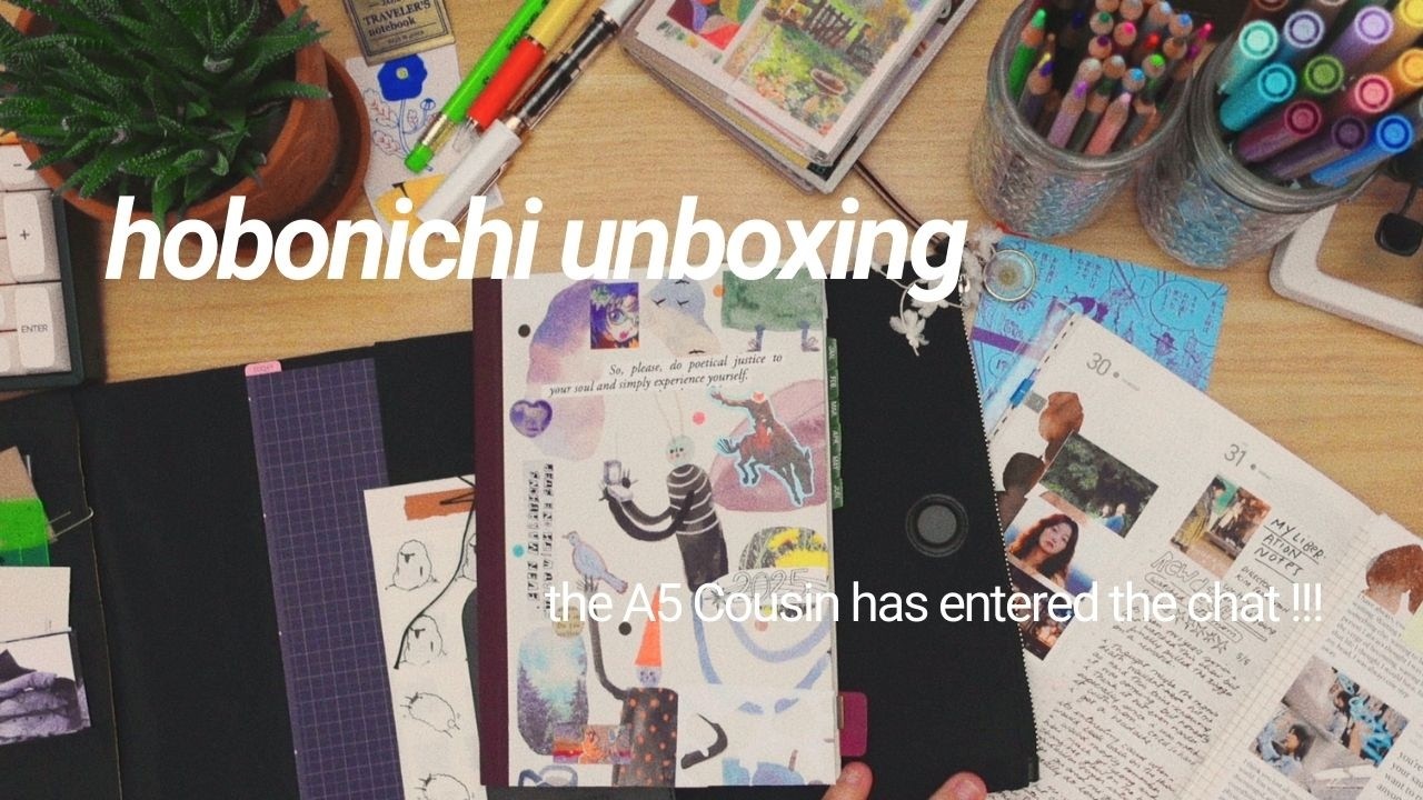 the hobonichi cousin has entered the chat ✷ new commonplace book?