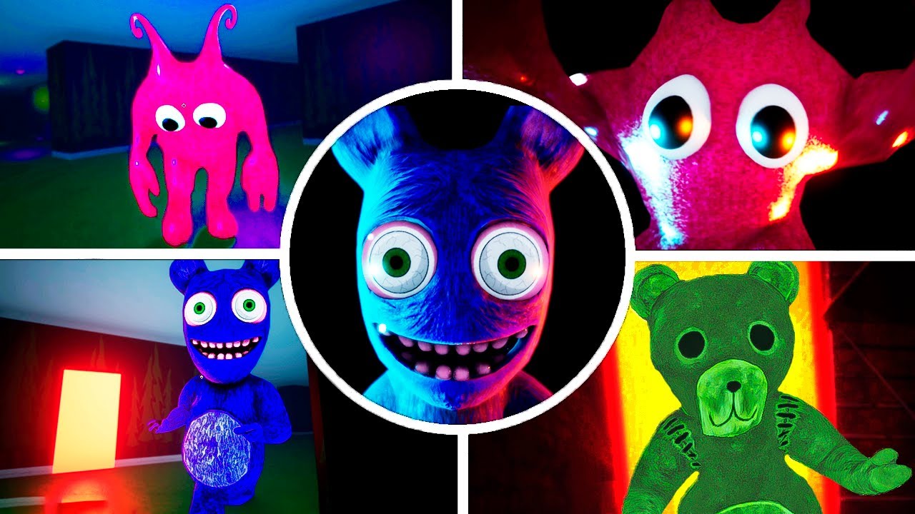 Maze of Bouncy Bear - All Secrets and Easter Eggs (Full Gameplay)