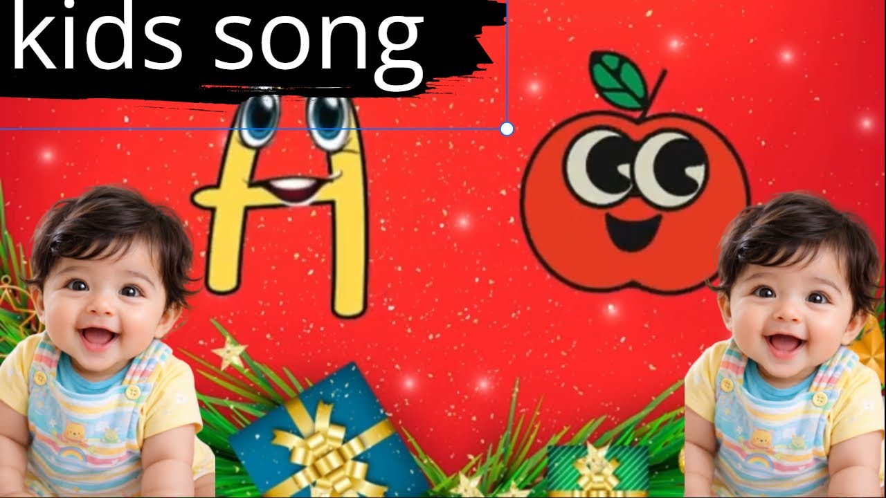 Песенка про ABC Phonics – обучающие видеопесни для малышей, «А» как яблоко, детские стишки, песен...