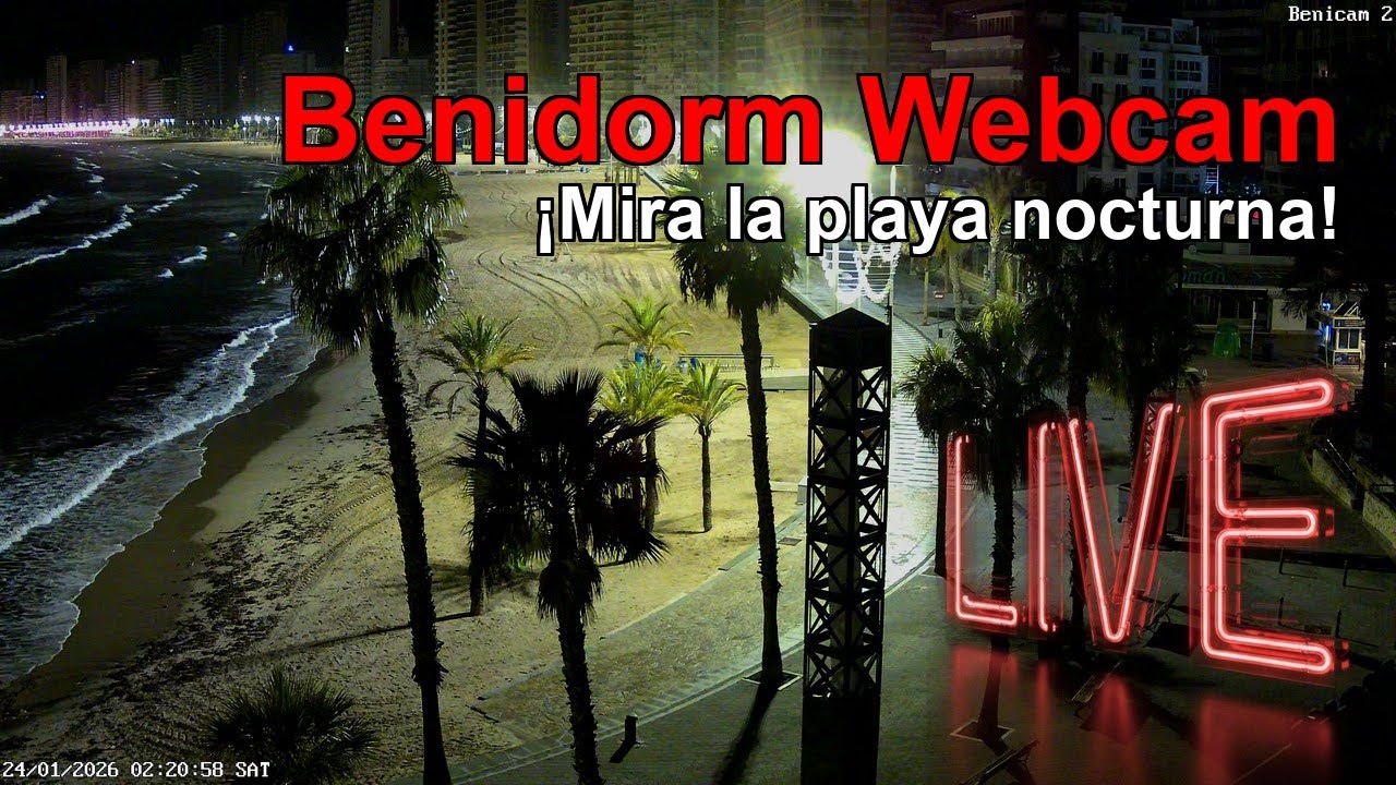 BENIDORM 𝑬𝑵 𝑫𝑰𝑹𝑬𝑪𝑻𝑶 🇪🇸 CÁMARA 2 🇪🇸 Transmisión el 23 de enero de 2026 (2)