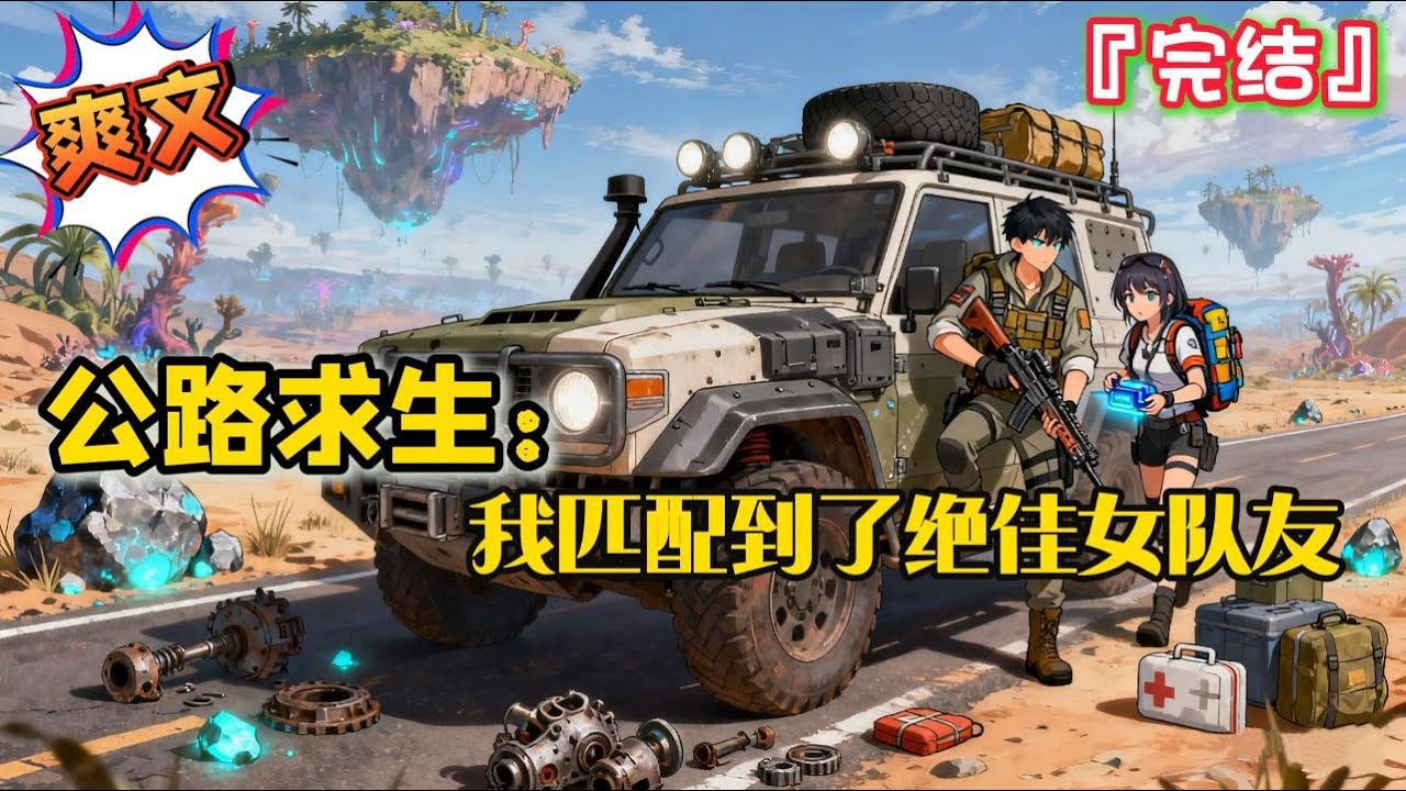 完结《公路求生：我匹配到了绝佳女队友》开局公路求生，一辆车一个天赋匹配随机队友！物资全靠捡！装备全靠爆！#爽文 #小说 #一口气看完 #有聲書 #有声小说 #完结文 #有声书 #完結 #求生 #穿越