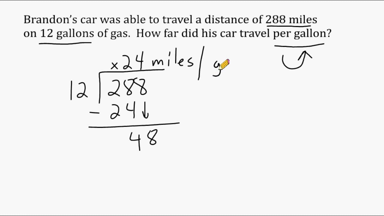 Unit Rate Word Problems