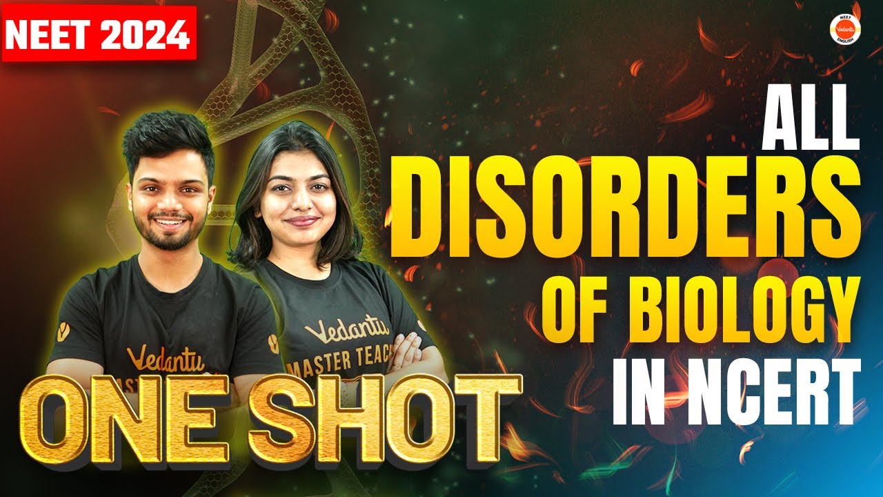 All Disorders of Biology NCERT in One Shot | NEET 2024 | Biology NEET | Gopika mam and Basavaraj Sir