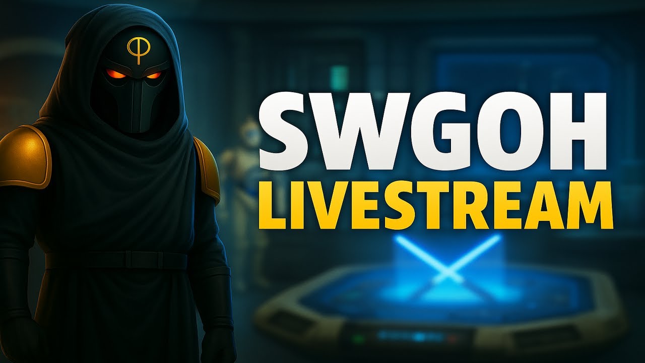 [DE] SWGOH LIVE | Epochenschlacht testen + Eroberung und Talk