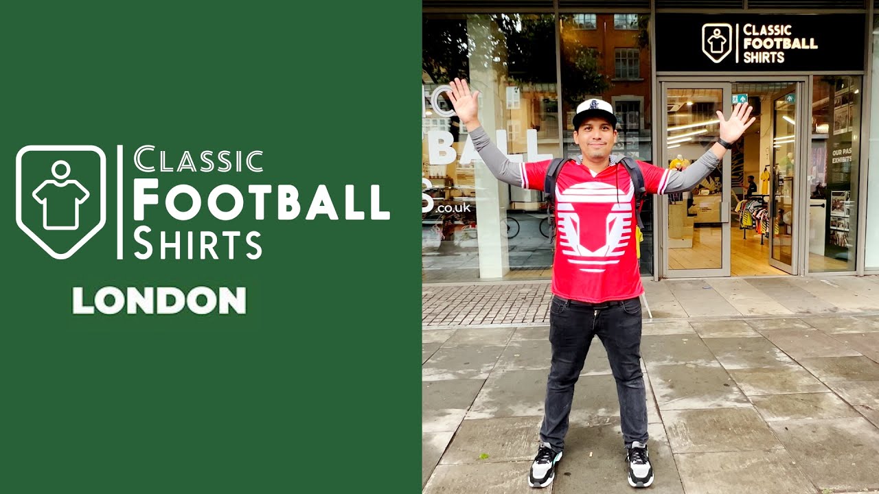 El PARAÍSO de los JERSEYS de FUTBOL: ¡CLASSIC FOOTBALL SHIRTS!