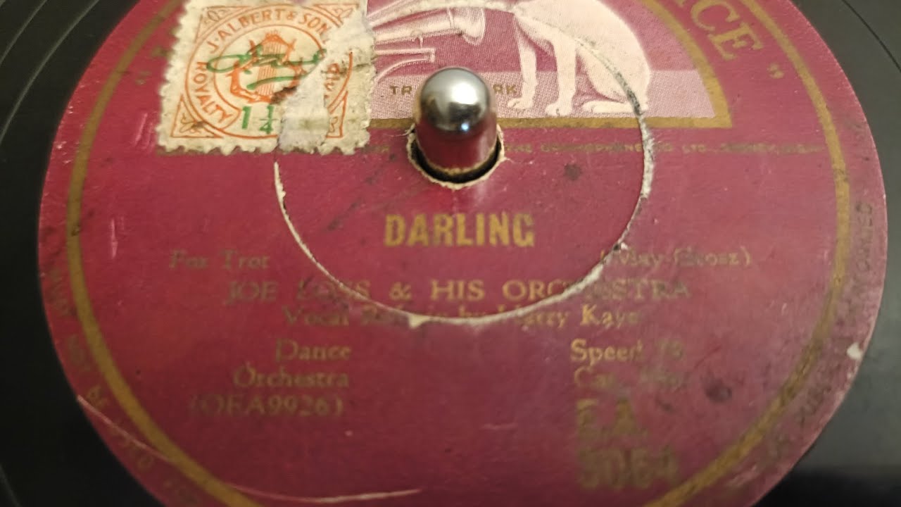 'Darling', Joe Loss & His Orchestra with vocal refrain by Harry Kaye