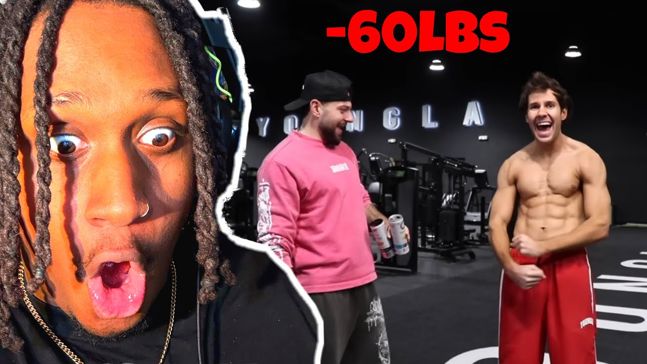 David Dobrik's INSANE Body Transformation REACTION! **Motivational**