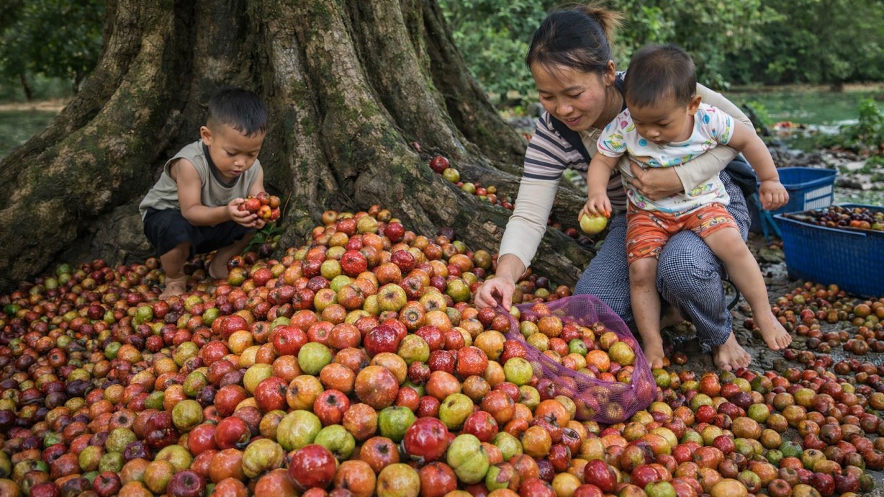 Single Mom Harvesting A Lot Of FIGS To Sell For Living | Lily Harvest