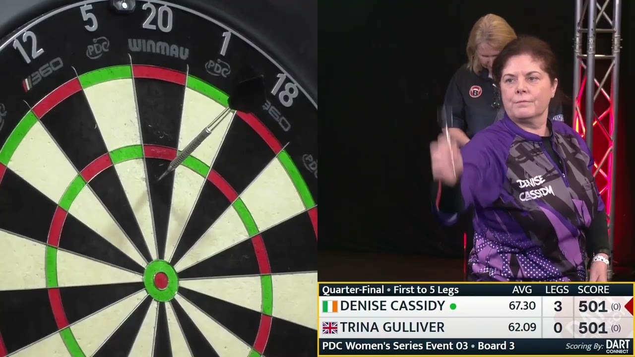 Denise Cassidy v Trina Gulliver - PDC Women's Series 2026 Event 3 - Quarter Final