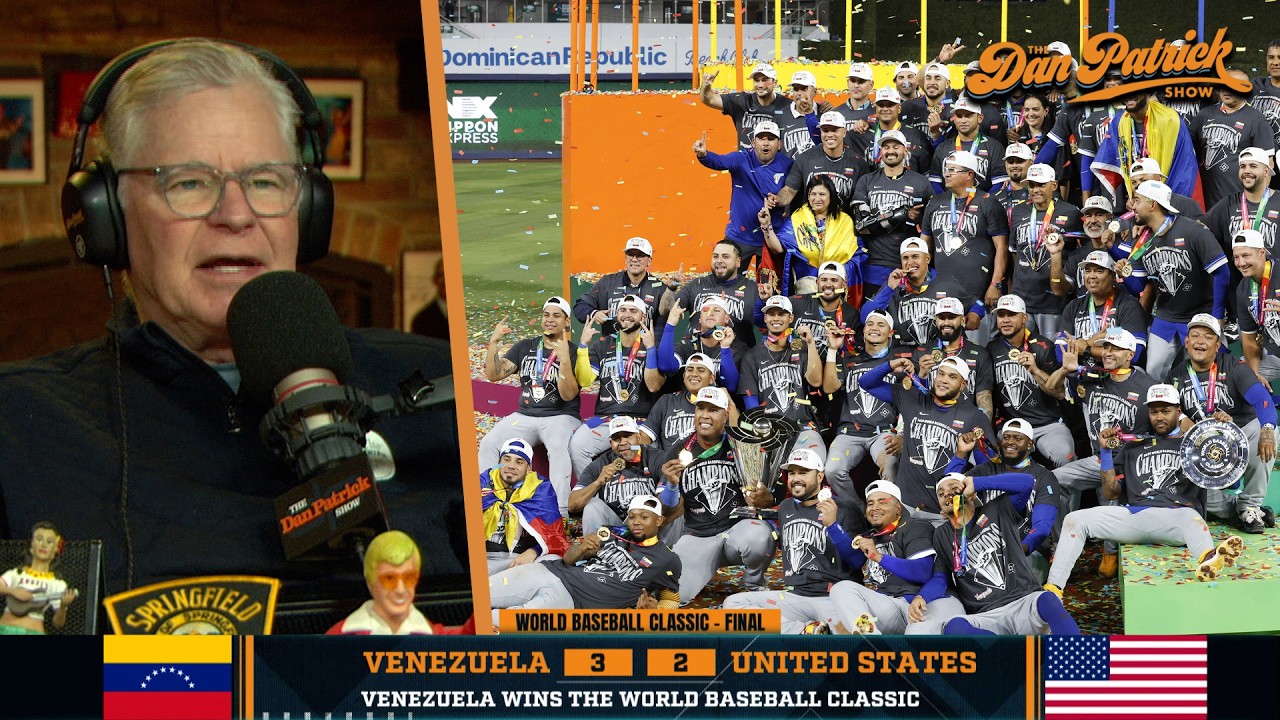 Dan Patrick Reacts To Venezuela Winning The World Baseball Classic | 3/18/26