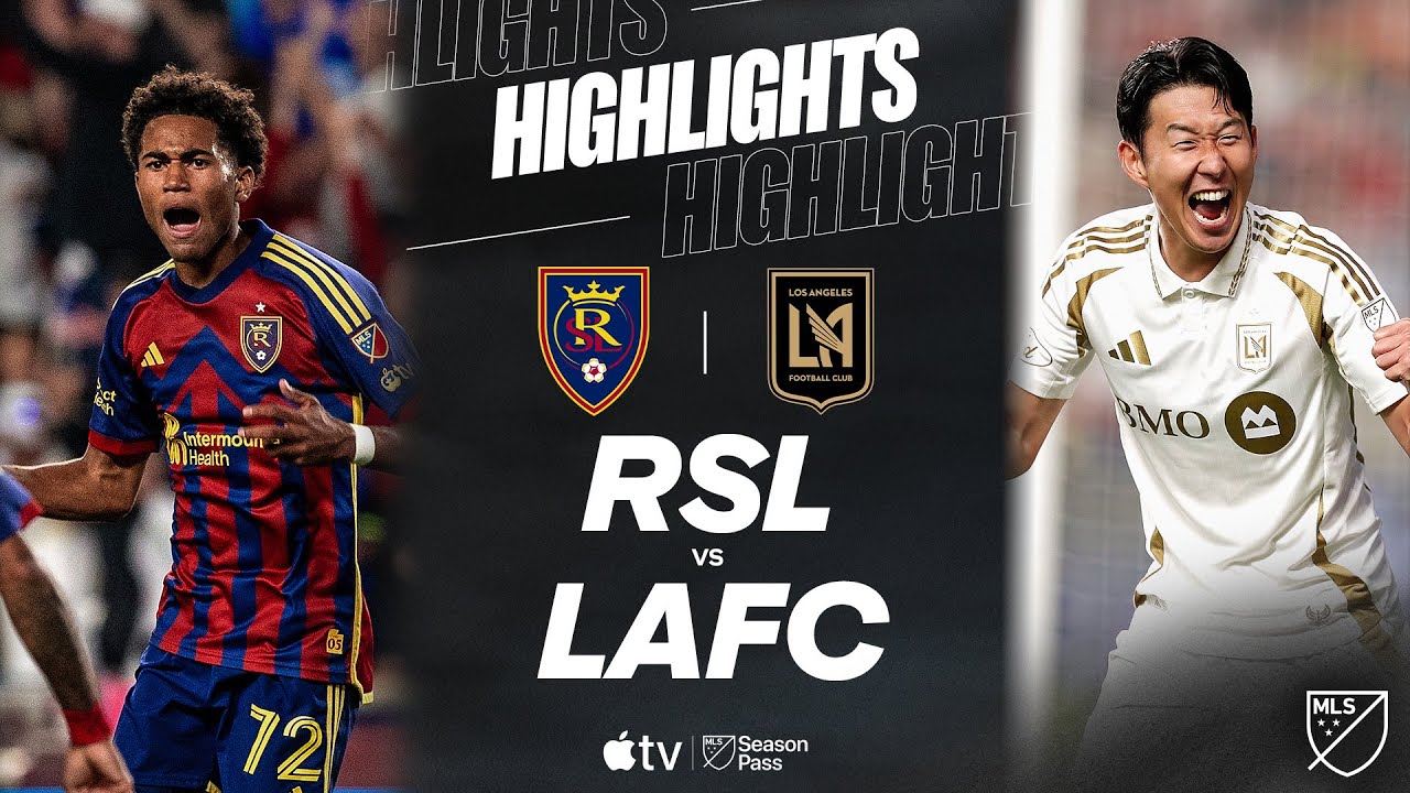 Real Salt Lake vs. LAFC | Full Match Highlights | Son Heung-Min HAT TRICK!!