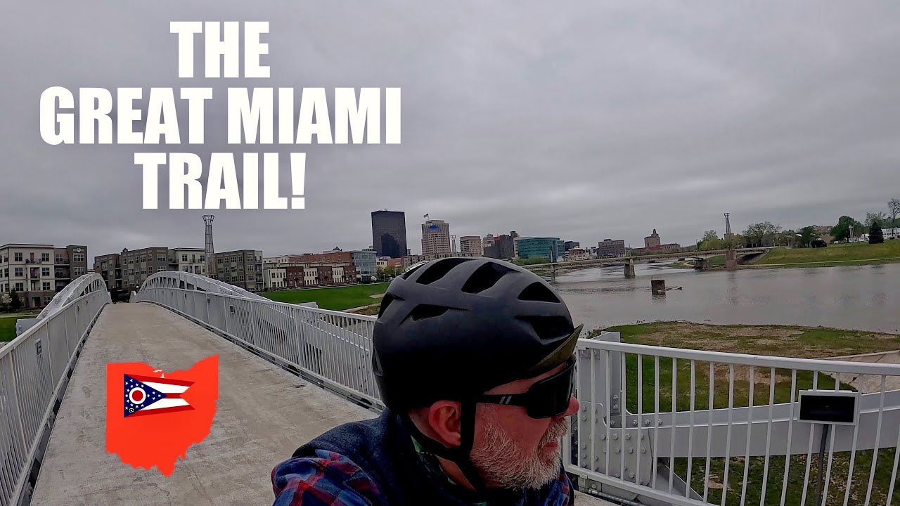 Bicycling From Miamisburg To Dayton, Ohio! 