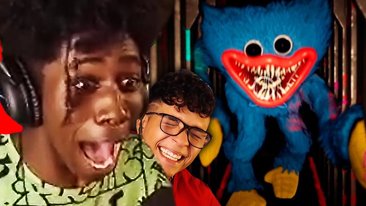 Coloquei o ABELHA pra jogar POPPY PLAY TIME KKKKKKKKK