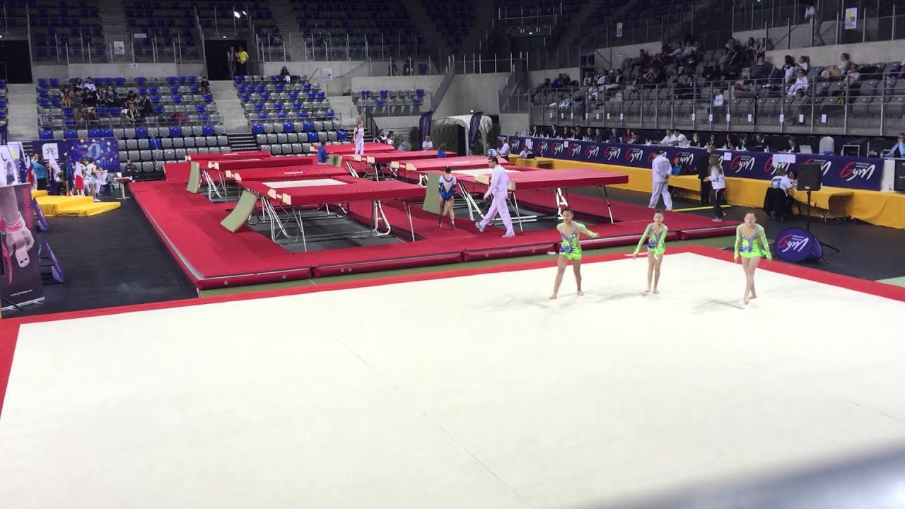 FEMINA SPORT MONACO - COUPE NATIONALE - ANTIBES 2015 - TRIO MC JUNIOR DYNAMIQUE