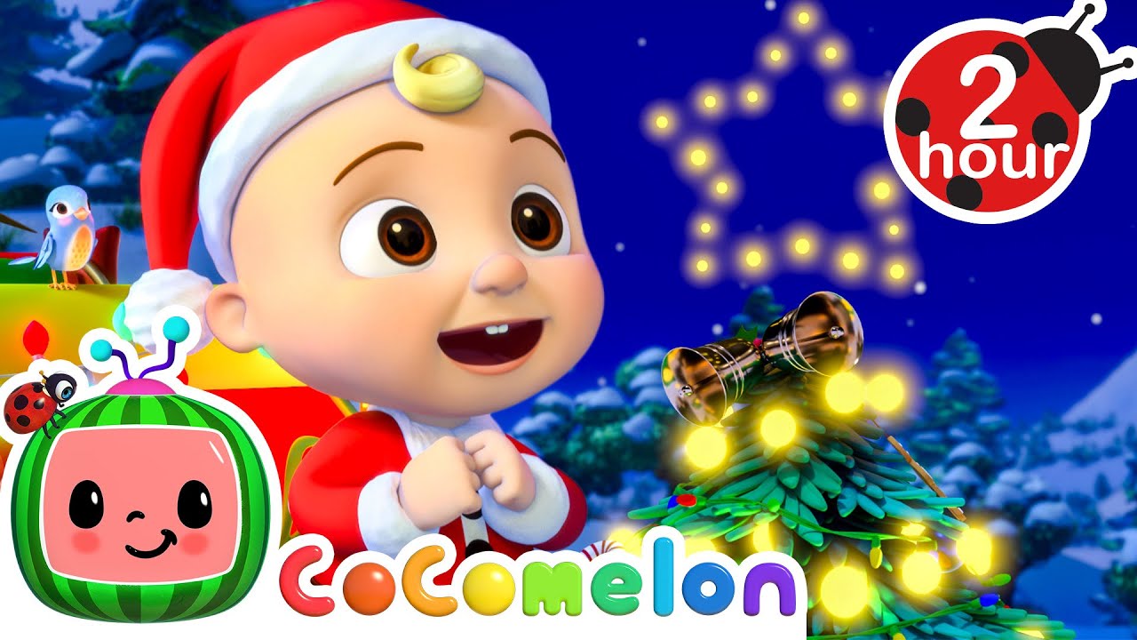 O' Christmas Tree 🎄 CoComelon JJ's Animal Time | Nursery Rhymes and Kids Songs | After School Club