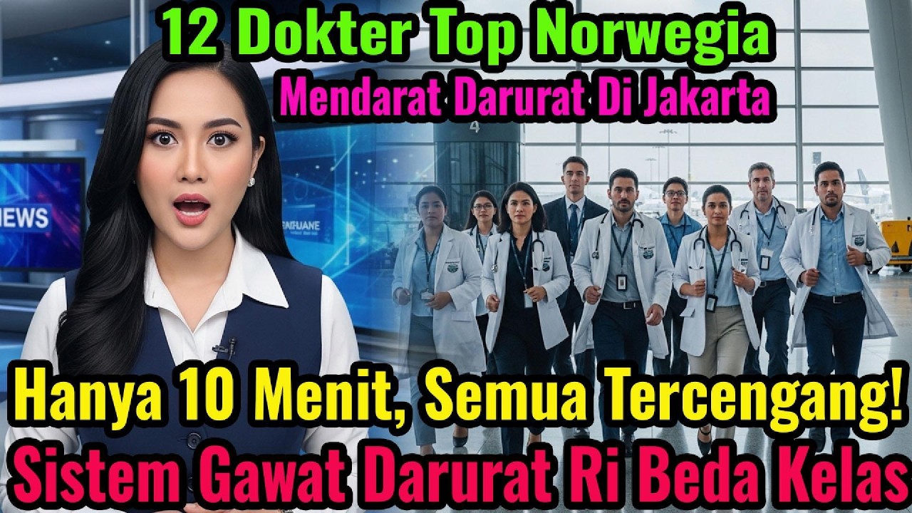 12 DOKTER TOP NORWEGIA MENDARAT DARURAT, LANGSUNG TERCENGANG: 