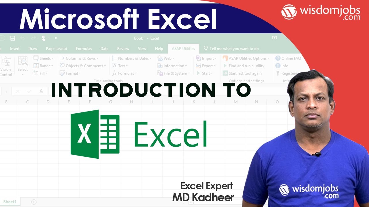 Introduction to Microsoft Excel - Excel Training @Wisdom jobs