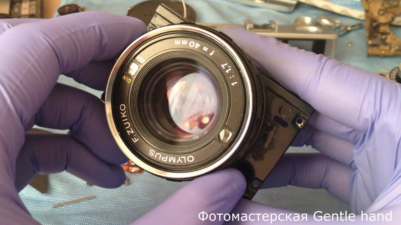 Olympus 35DC working moments (service)