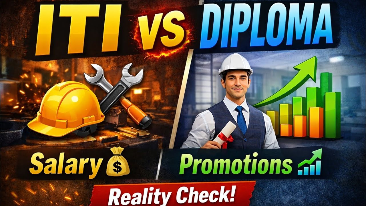 ITI vs Diploma | Which Course is Best for Your Future ! ITI vs Diploma After 10th |