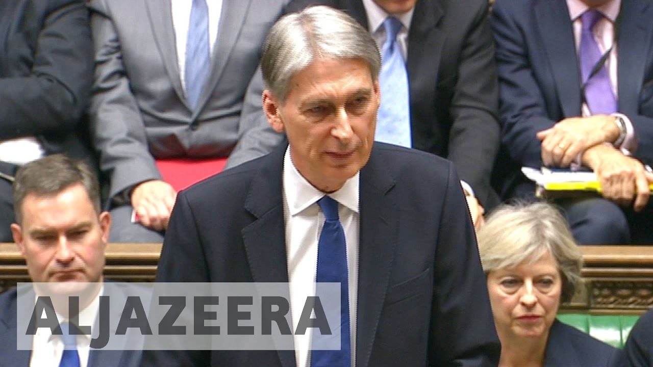 UK cuts growth forecast in first post-Brexit budget plan
