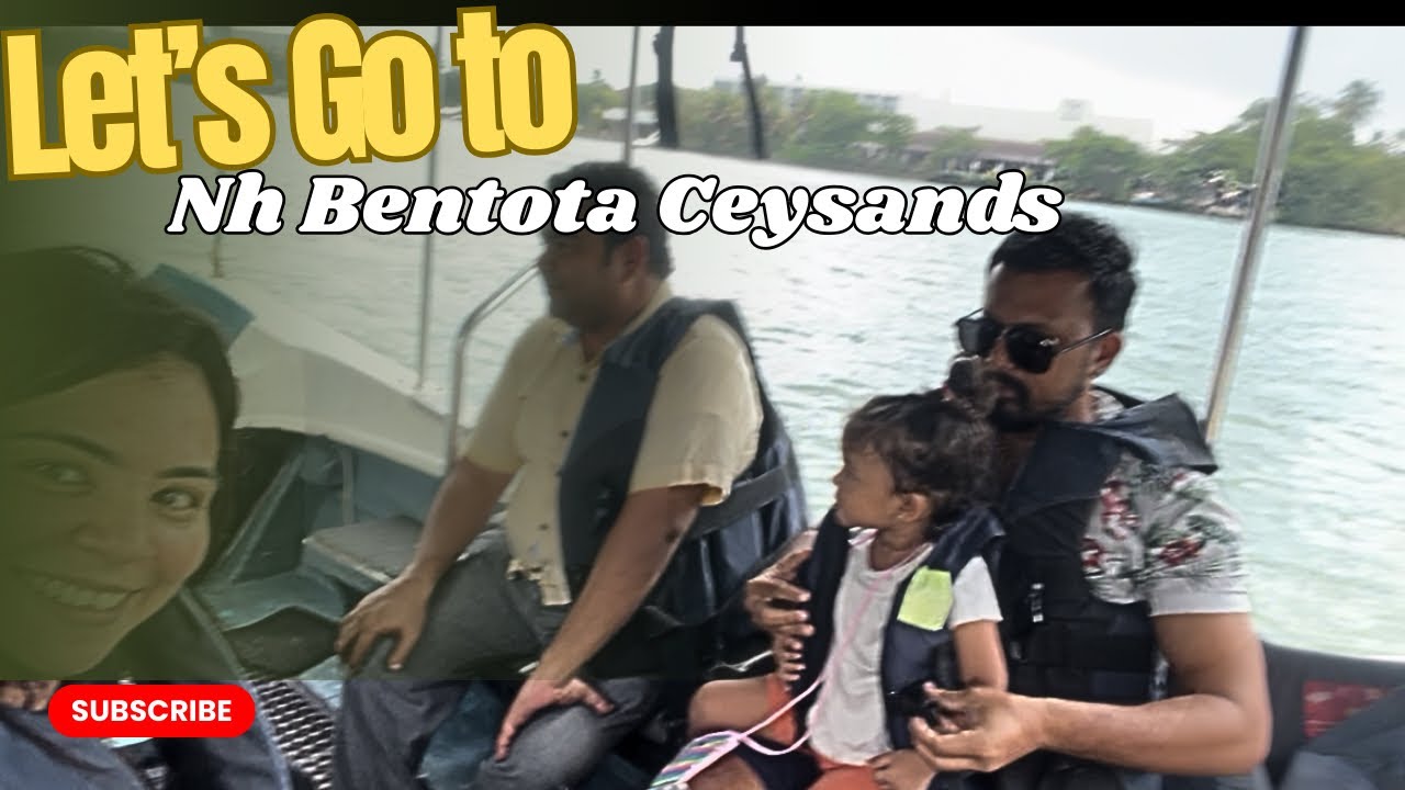 NH Bentota Ceysands Sri Lanka | Family Vlog, Beach Hotel & Boat Ride 