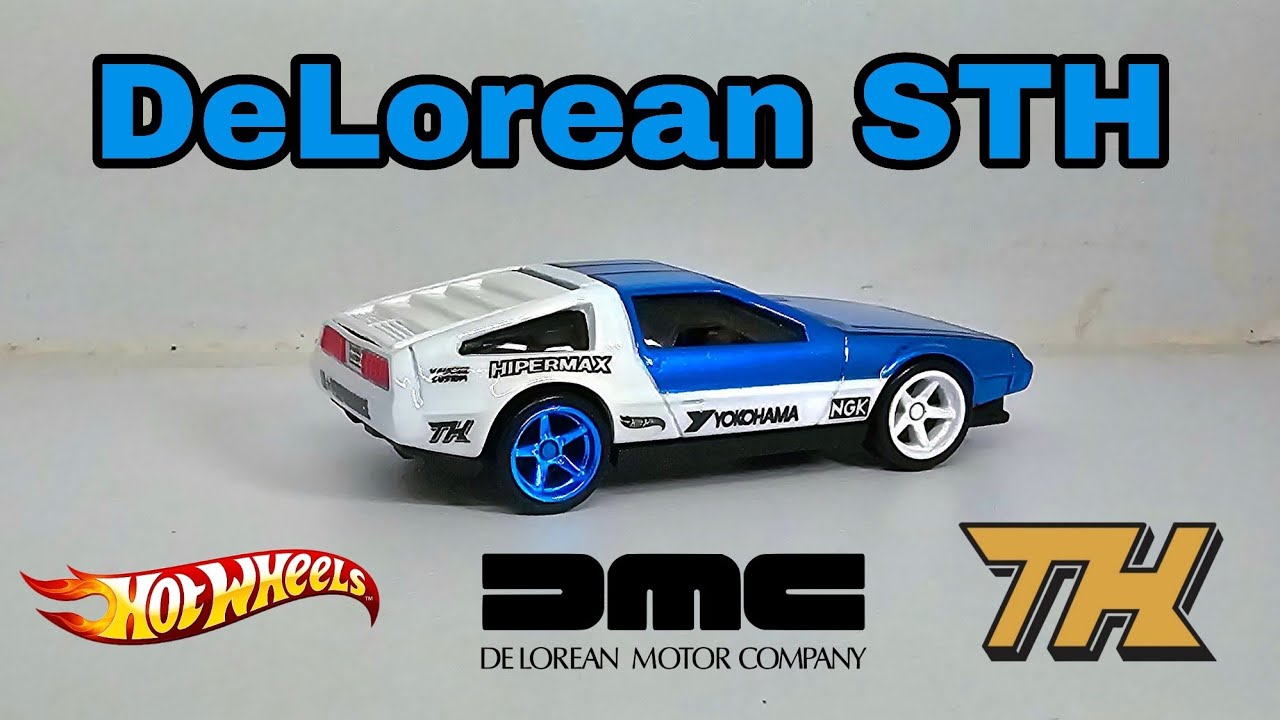 DELOREAN STH de Hot Wheels CUSTOM