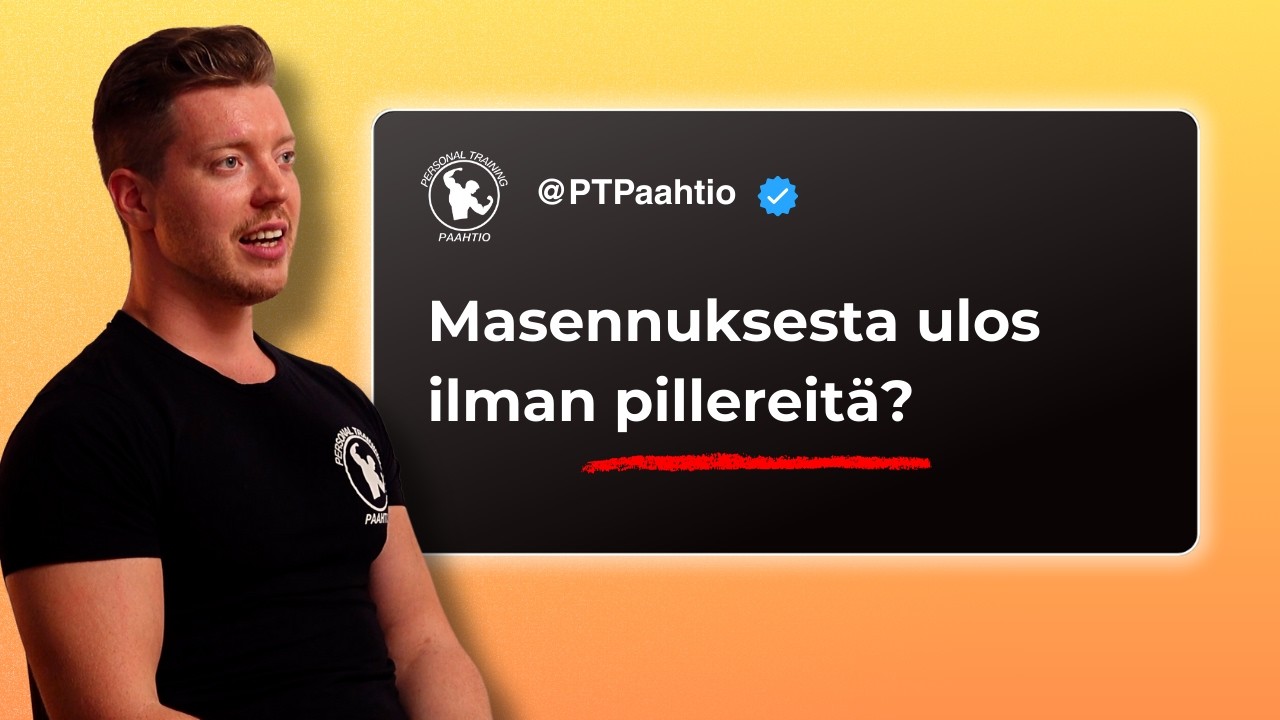 LIIKUNTA on masennusl&auml;&auml;ke I PT Paahtio Podcast