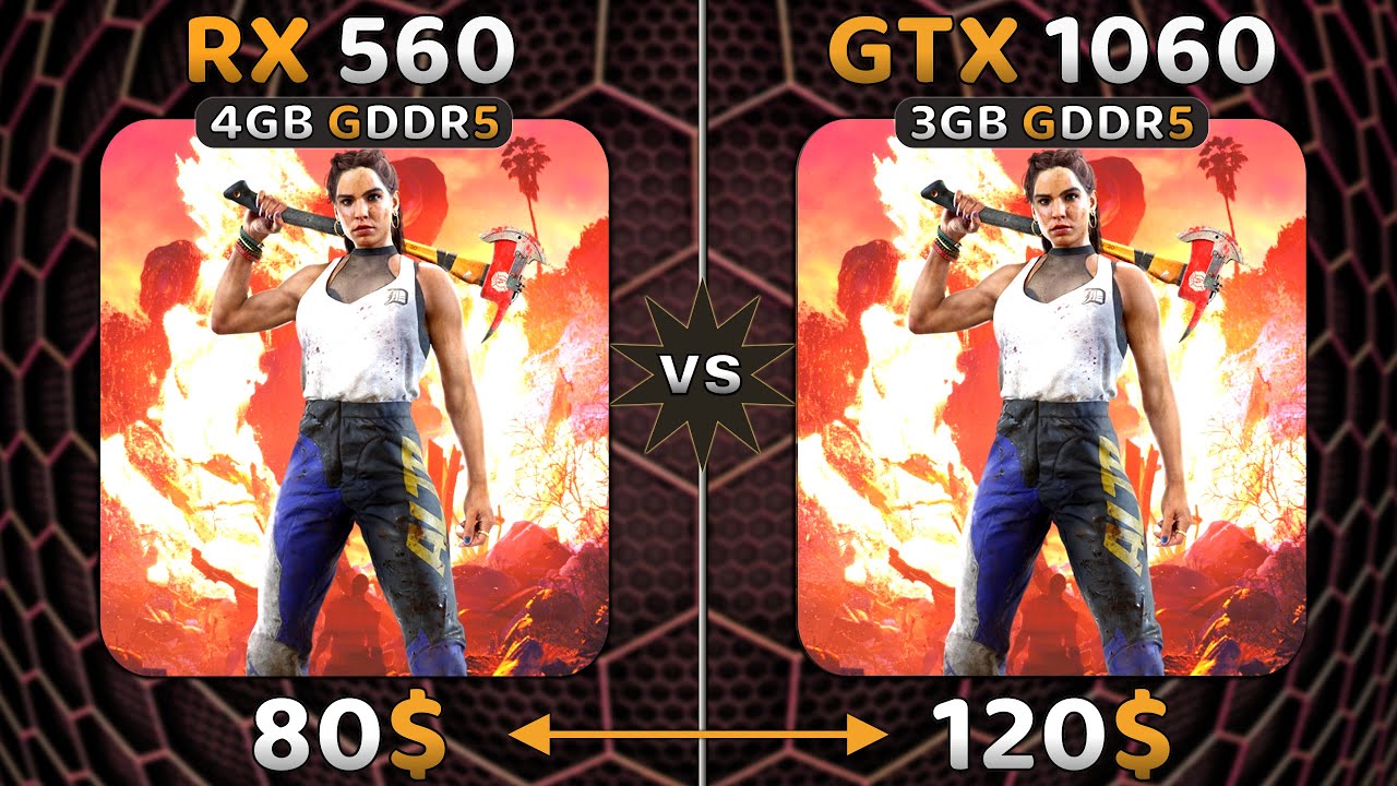 RX 560 vs GTX 1060 Test in 2023 | How Big is The Difference?