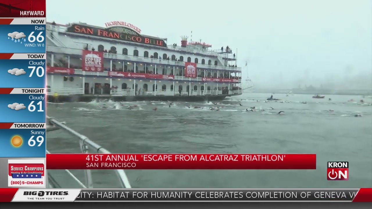 Recapping the 41st annual 'Escape From Alcatraz Triathlon'