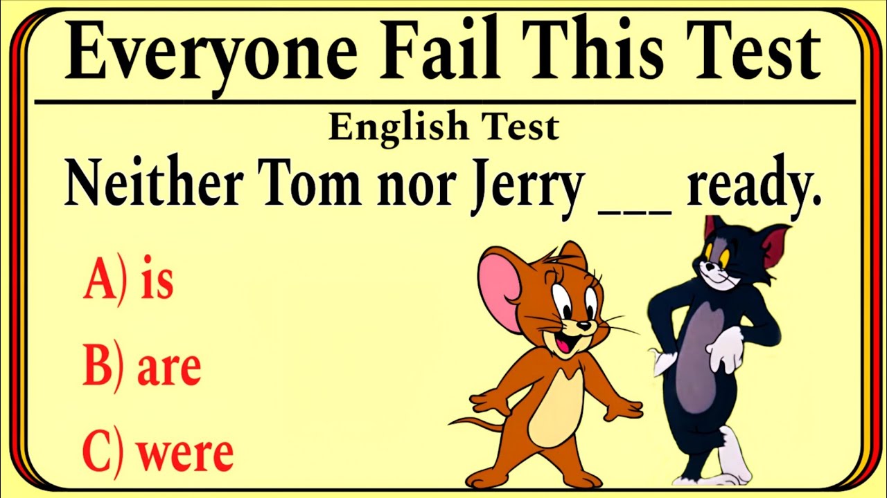 Mixed English grammar Quiz | Only Smart People Can Pass This Test 📚|