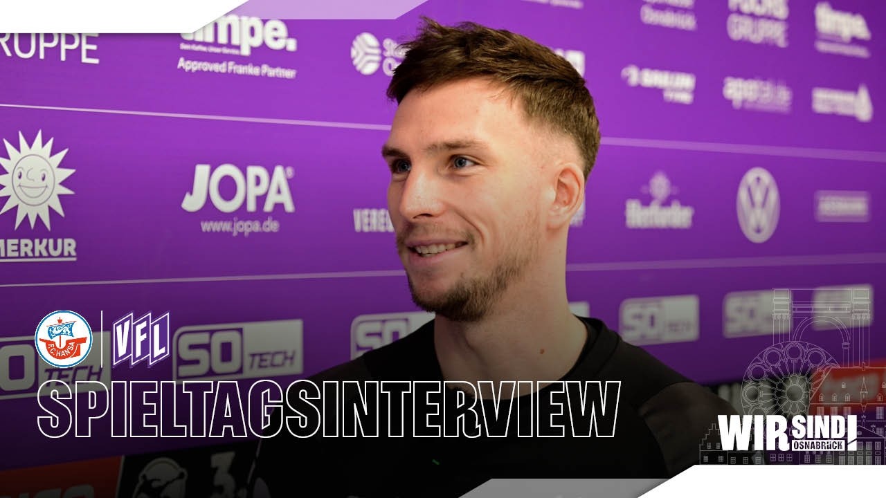 Spieltagsinterview vor #FCHOSN | VfL Osnabrück - FC Hansa Rostock