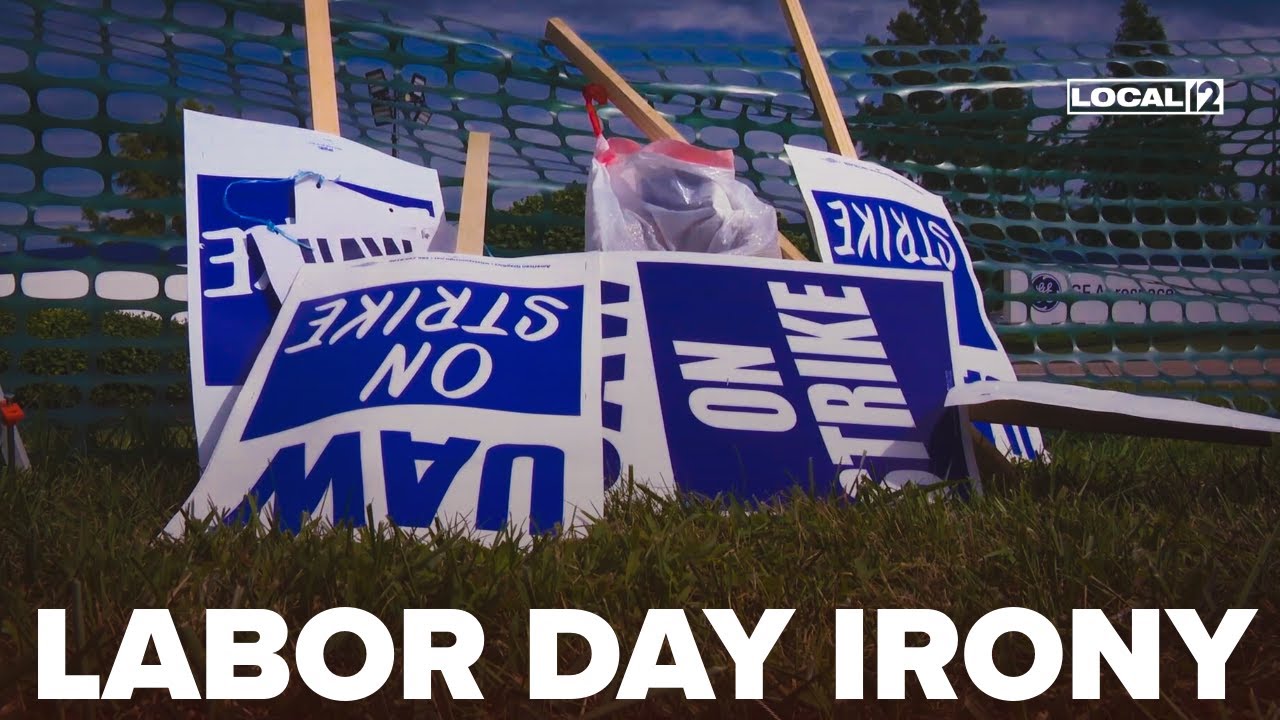 GE Aerospace workers strike on Labor Day, echoing past labor disputes
