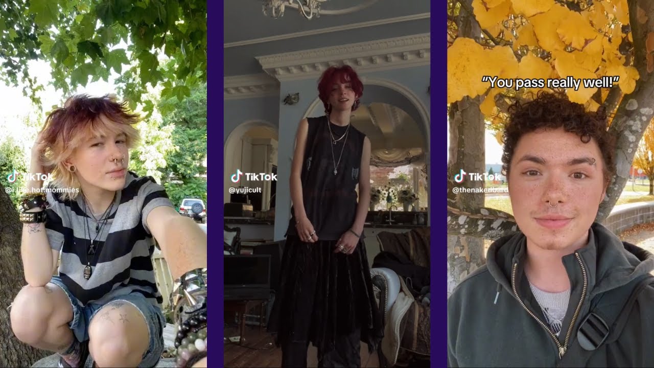tiktoks to help you get through seasonal depression (alt fashion, trans, disability etc)