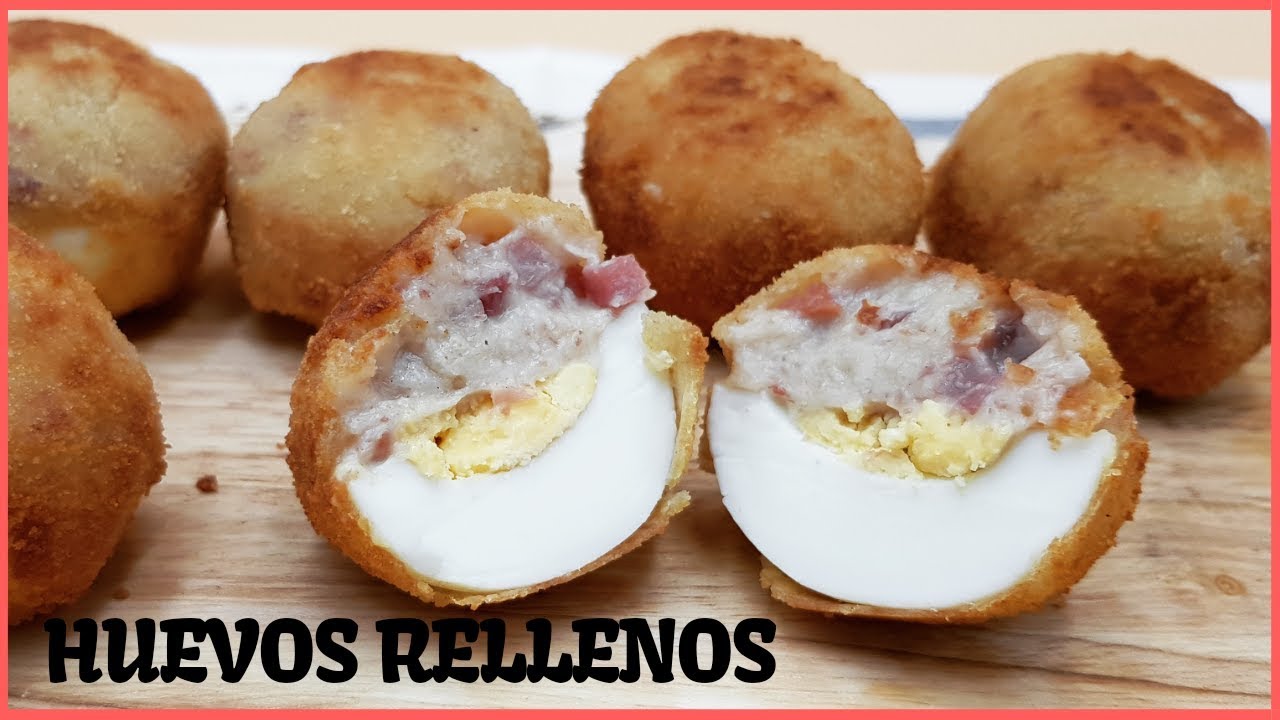 HUEVOS RELLENOS DE BECHAMEL DE JAMÓN ¿Te los vas a perder?