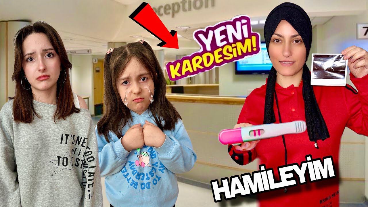 ZEYNEP VE HİRANUR ‘A KARDEŞ Mİ GELİYOR !? ZEYNEP VE ABİSİNE MÜJDE VERDİK !! ANNEM HAMİLE !!