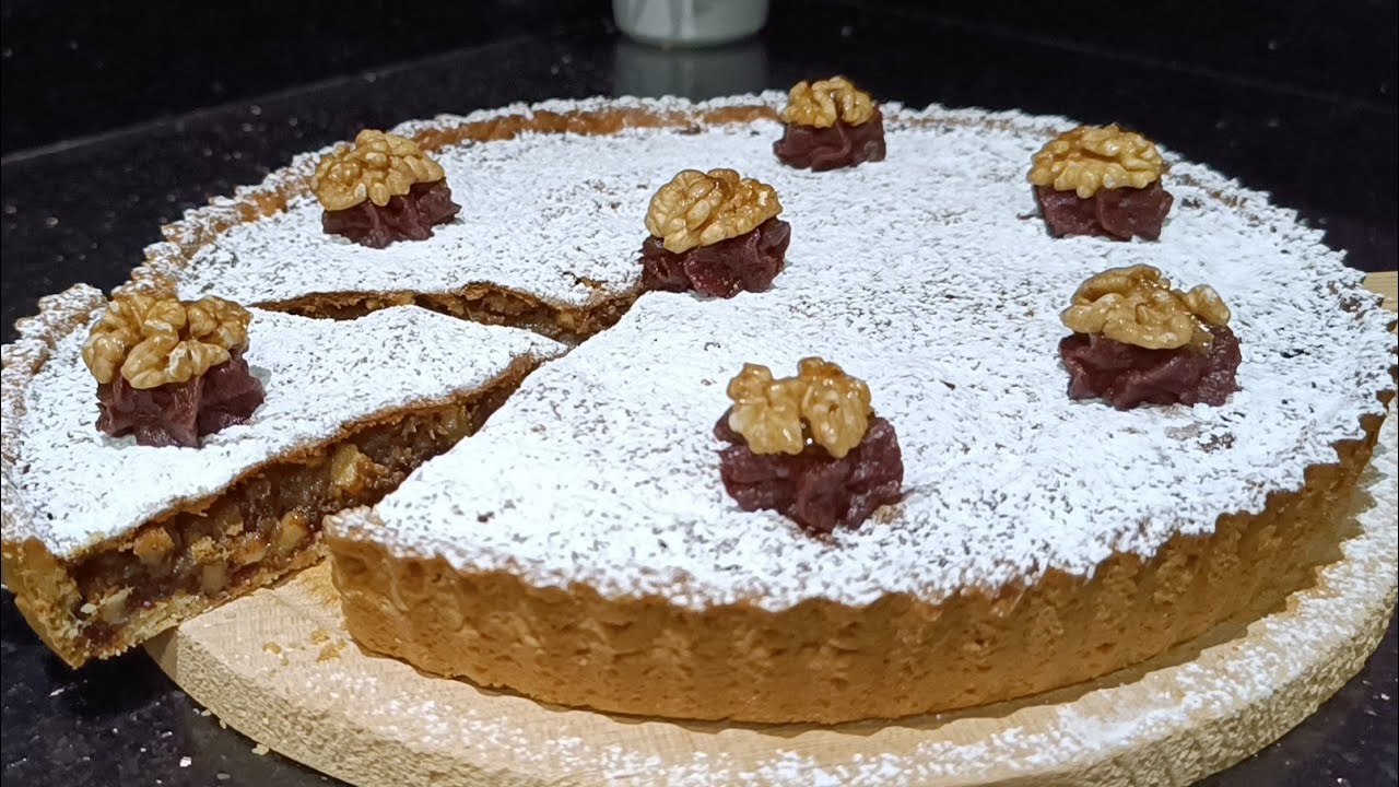 طارت التمر والكركاع من أروع وألذ طارت ممكن تحضريها بحال ديال محلات طوب