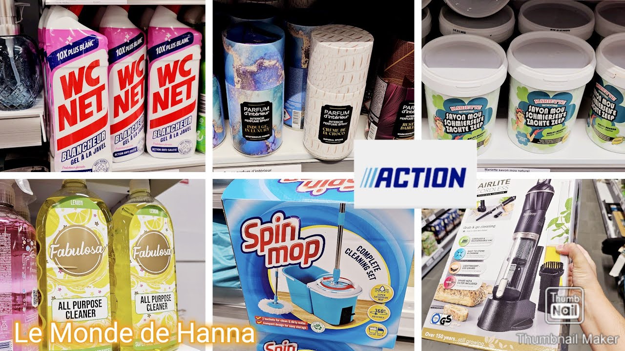 ACTION ARRIVAGE 03-09 PRODUITS D'ENTRETIEN MAISON 🏠