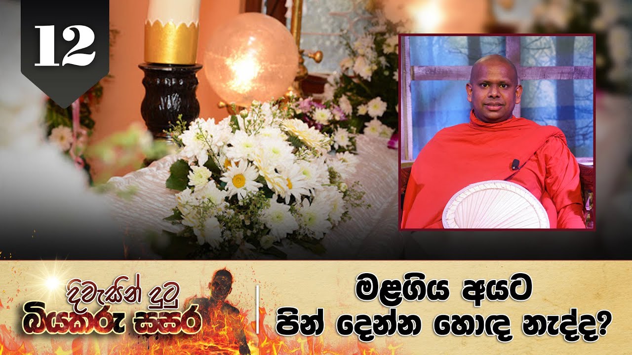 12. දිවැසින් දුටු බියකරු සසර | මළගිය අයට පින් දෙන්න හොඳ නැද්ද?