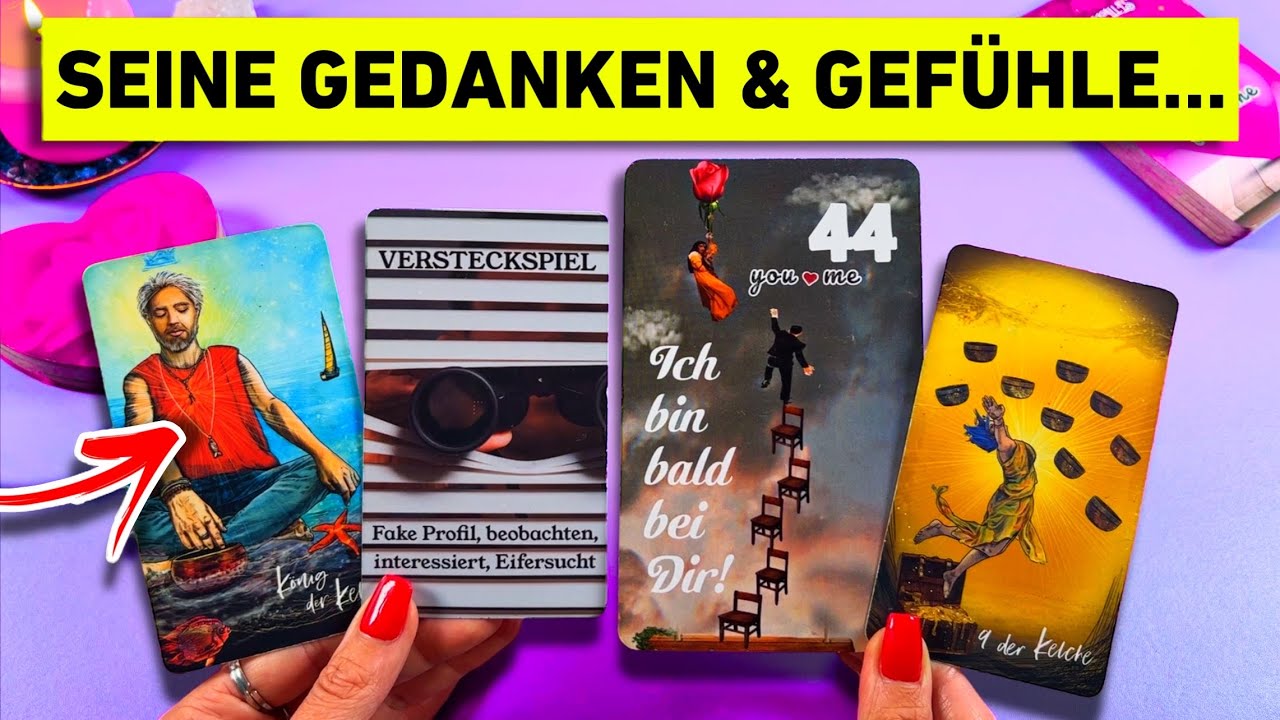 VERSTECKSPIEL 🫣📵 Jemand beobachtet aus der FERNE weil die NÄHE Ihm PROBLEME bereitet... Tarot Liebe
