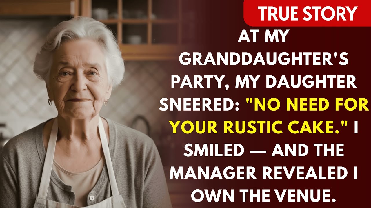 At My Granddaughter's Party, My Daughter Sneered: 