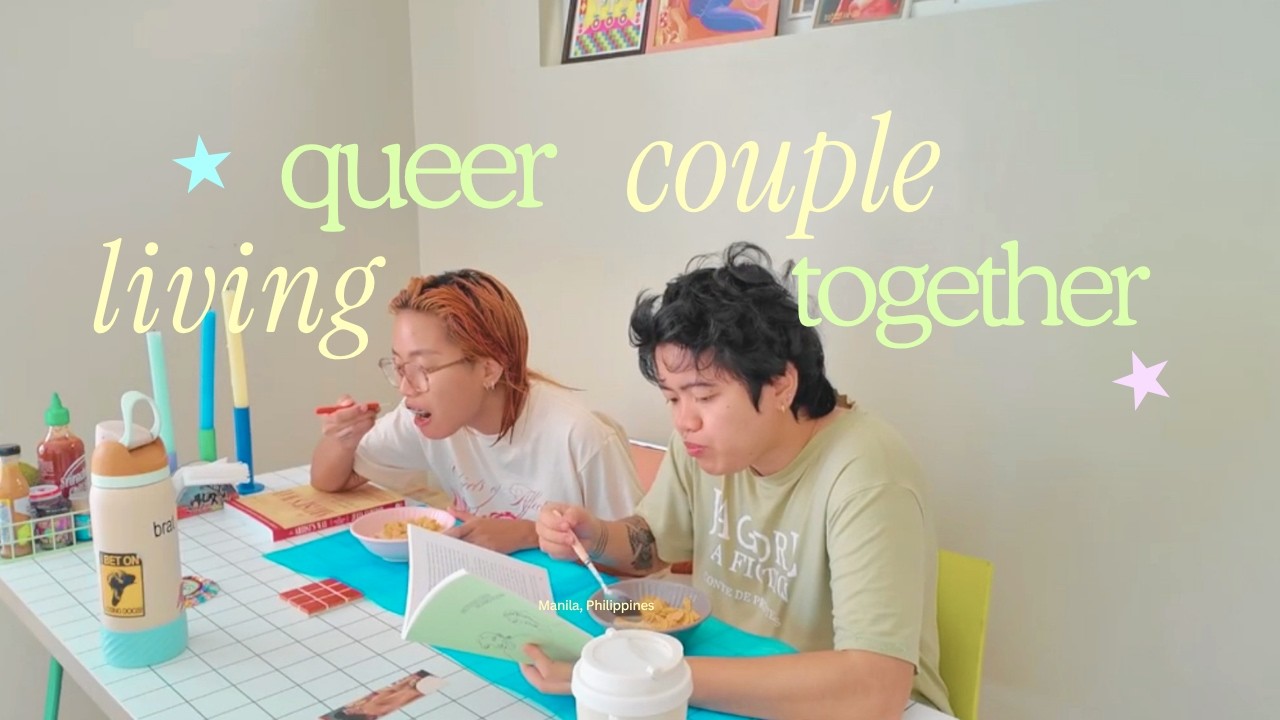 weekend vlog ⋆˚✿˖° queer couple living together in manila 🇵🇭