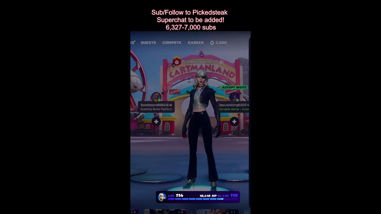 Just a girl playing Fortnite