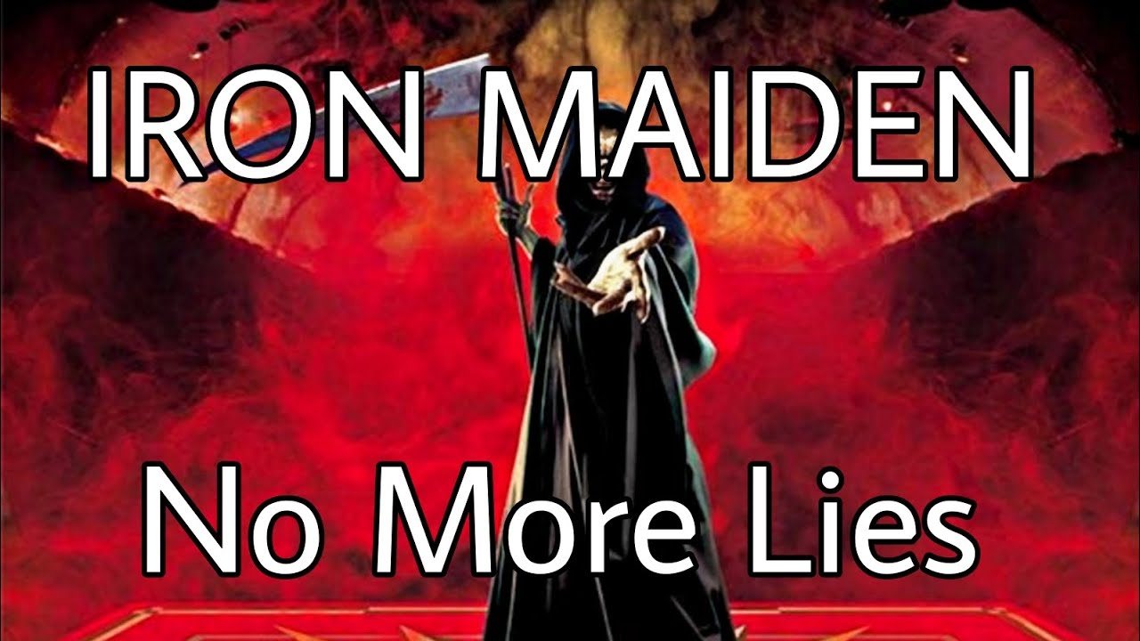 IRON MAIDEN - No More Lies (Lyric Video)