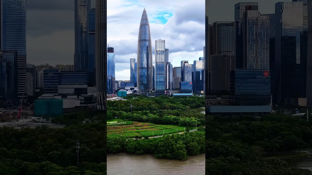 Shenzhen speed, China #skyline #skyscraper #highrise #cityscape #megacity #travel #china #drone
